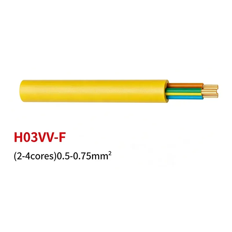 ES standarto PVC izoliuoti lankstieji kabeliai